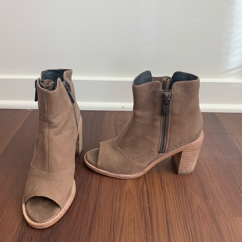 Comfortable Booties Open Toe - image 1